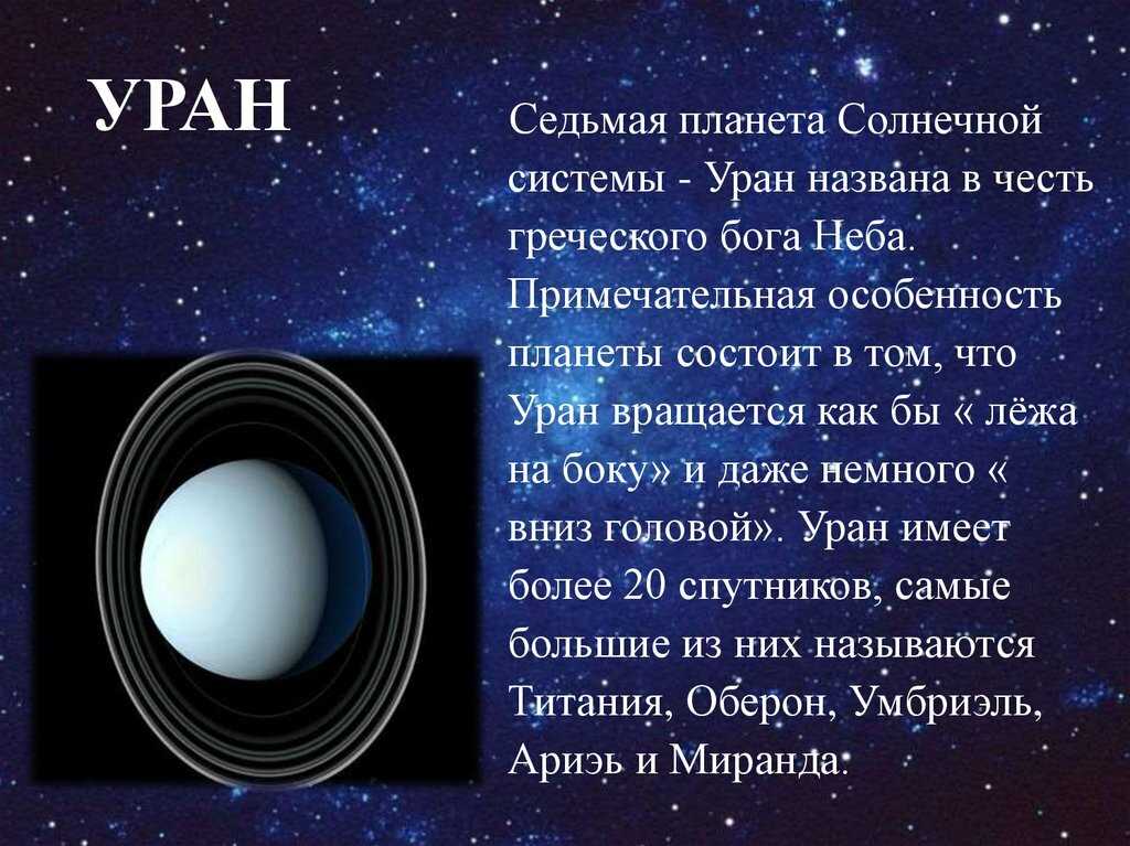 Названия планеты Уран в разных культурах