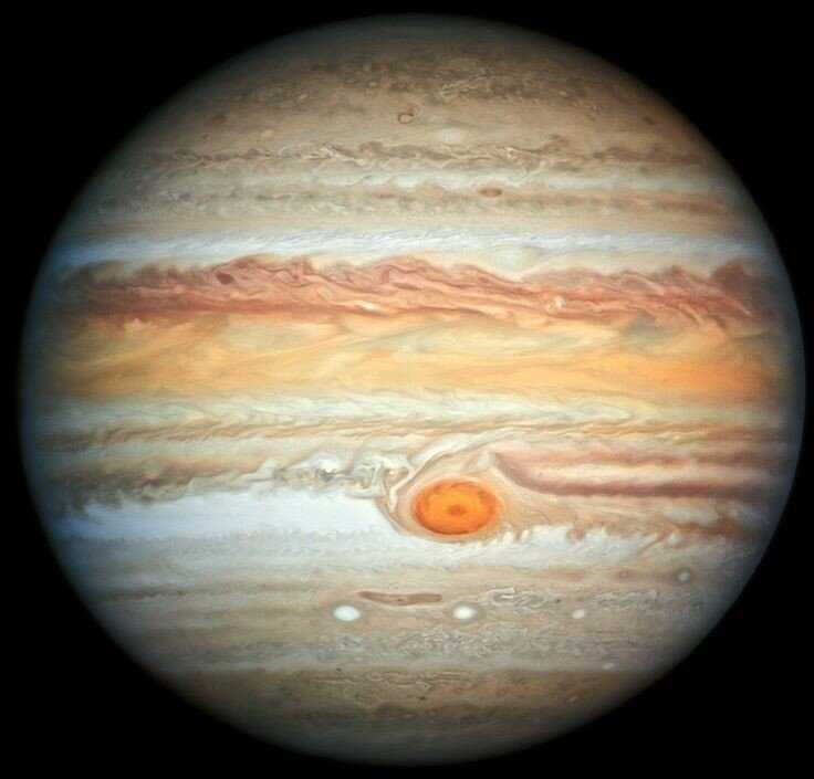 Таинственное пятно на лице Юпитера